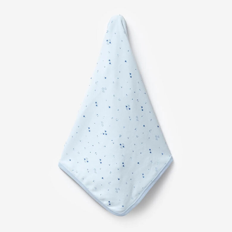 Cotton Blanket | Blue Balloons